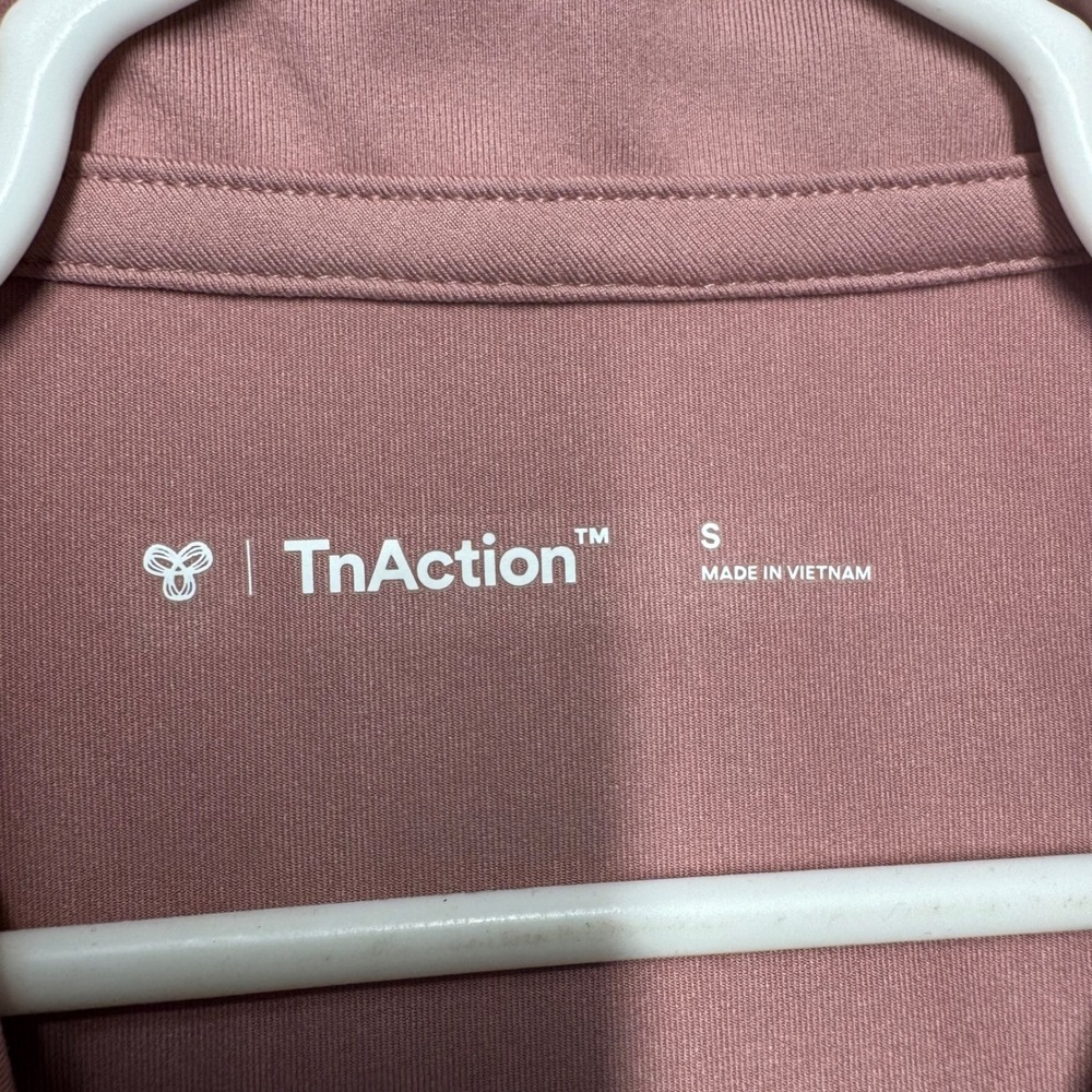 Tna TnAction Outlast Sleeveless Polo S Ashy Pink‎ New Cropped Active Top (1659) - Picture 4 of 12